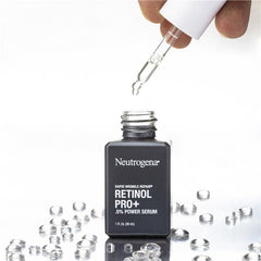 Neutrogena serum texture close-up shows smooth, light emollients for hydrated skin.