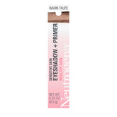 Neutrogena Sensitive Skin Eyeshadow + Primer in Warm Taupe, smooth creaseless color for delicate lids.