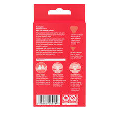 Neutrogena Stubborn Acne patch on skin turns white while absorbing fluid