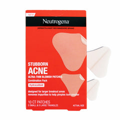 Neutrogena Stubborn Acne patch small triangle absorbs fluid to flatten pimples overnight