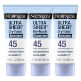 Neutrogena Ultra Sheer Dry-Touch face SPF 45 travel pack for on-the-go protection