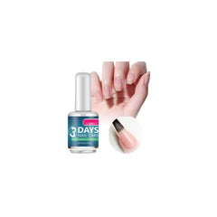 New Cover Nail Strengthener Polish bottle with keratin for stronger nails