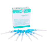 New Star Tattoo 22G catheter needle in packaging, ready for professional use