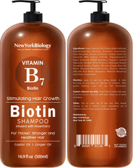 New York Biology Biotin Conditioner bottle front supports hydration and fullness