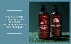 New York Biology hair gloss shot shows shiny, healthy-looking strands.