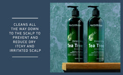 Scalp refresh scene emphasizing relief for dry, itchy scalps.