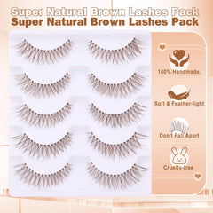 Newcally handmade faux mink lashes deliver soft, lightweight wear.