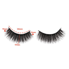 Newcally Lashes vegan synthetic fibers offer a cruelty-free option.