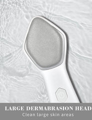 Newdermo Microdermabrasion Pro IPX6 waterproof design for easy cleaning after use.