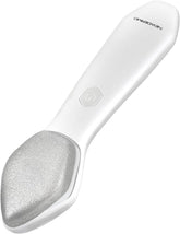 Newdermo Microdermabrasion Pro with large diamond head for gentle at-home exfoliation.