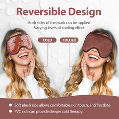 NEWGO cooling eye mask used after surgery for gentle eye-area cooling