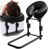 Newworldmassage headrest bed setup supports restful head alignment during home massages.