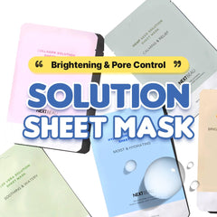 NEXTBEAU Niacinamide sheet mask for balanced, even-toned skin.