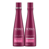 Nexxus Color Assure shampoo bottle promotes color vibrancy for treated hair