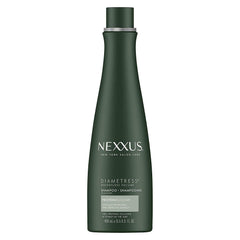 Nexxus Diametress shampoo bottle showing volume and body