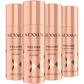 Nexxus Travel Mousse bottle 2oz for portable volume and control.