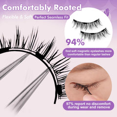NGWDBA Hunnyfit lashes magnets ensure secure fit without messy glue