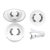 NGWDBA Hunnyfit magnetic lashes on eye for natural daily look