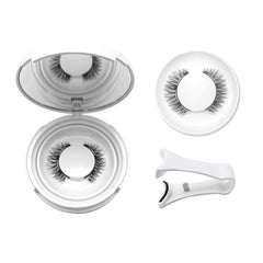 NGWDBA Hunnyfit lashes packaging showcases eco-friendly, reusable design.