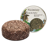 Nicimisey Solid Shampoo Bar packaging highlights eco-friendly travel-ready design