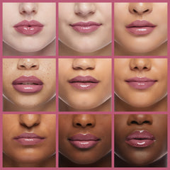 Close-up of Nicole Miller lip gloss tube for precision application