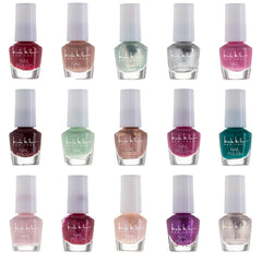 Nicole Miller New York green shades provide playful, nature-inspired accents.