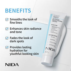 NIDA Youthful Formula centella ingredients close-up highlighting soothing properties