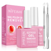 NIFEISHI Gel Polish Remover Kit packaging shown for easy storage.