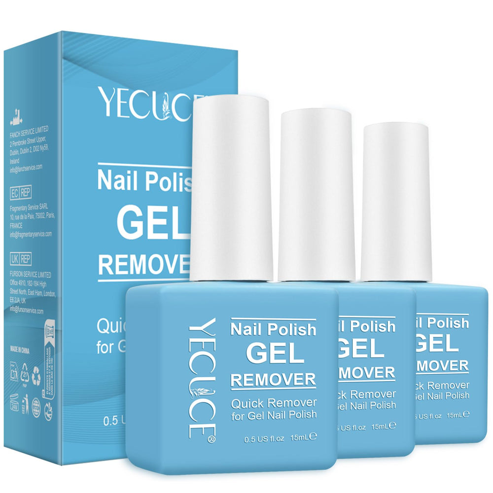 NIFEISHI gel polish remover applying a thin layer for quick lift