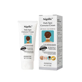 Nigrifix therapy cream bottle front for gentle dark spot care.