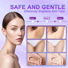 Nigwedete Armpit lightening cream absorbs quickly and cleanly.