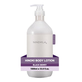 NINEMILA9 Pure Hinoki Body Lotion bottle, 1000ml pump for easy daily moisture.
