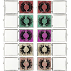 Ninglash cruelty-free Siberian mink fur lashes with a soft, natural feel.