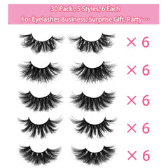 Ninglash cruelty-free Siberian mink fur lashes, soft and comfortable.