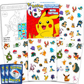 Nintendo Pokemon tattoos set with 70 designs for kids' party favors and playtime