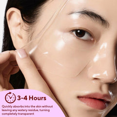 Nityrliv Bio-Collagen Real Deep Mask during overnight use.