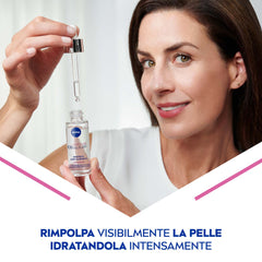 NIVEA Cellular Expert Filler Serum texture swirl.