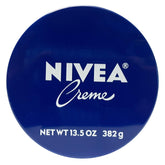NIVEA Creme Tin front view showing the 400ml metal can for daily hydration