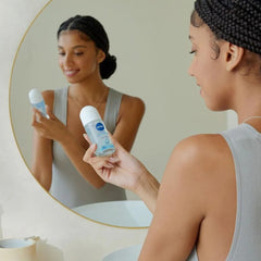NIVEA Fresh Natural Roll-On 50ml travel size for on-the-go freshness