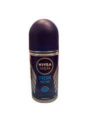 NIVEA Men Fresh Active roll-on application with smooth glide and protection