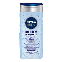 NIVEA Men mint extracts create invigorating foam for body and hair cleansing