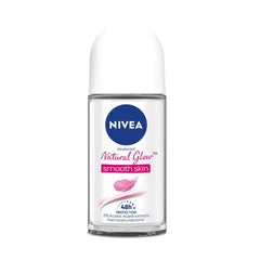 NIVEA Natural Glow roll-on bottle front for daily freshness