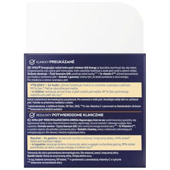 NIVEA Q10 Energy Night Cream jar close-up shows rich night formula