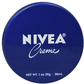 NIVEA Skin Creme 1 oz jar offers portable daily moisture for dry skin.