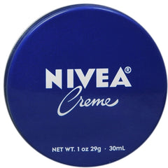 NIVEA Skin Creme 1 oz jar offers portable daily moisture for dry skin.