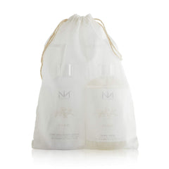 Niven Morgan Gold Lotion bottle highlighting deep hydration for smoother skin
