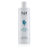 Niven Morgan Jean Baptiste Body Wash bottle being poured for a gentle daily cleanse.