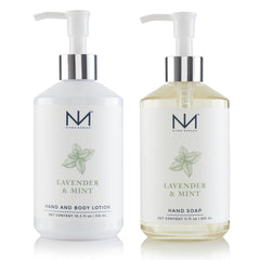 Niven Morgan Lavender & Mint soap for gentle cleansing with aloe vera.