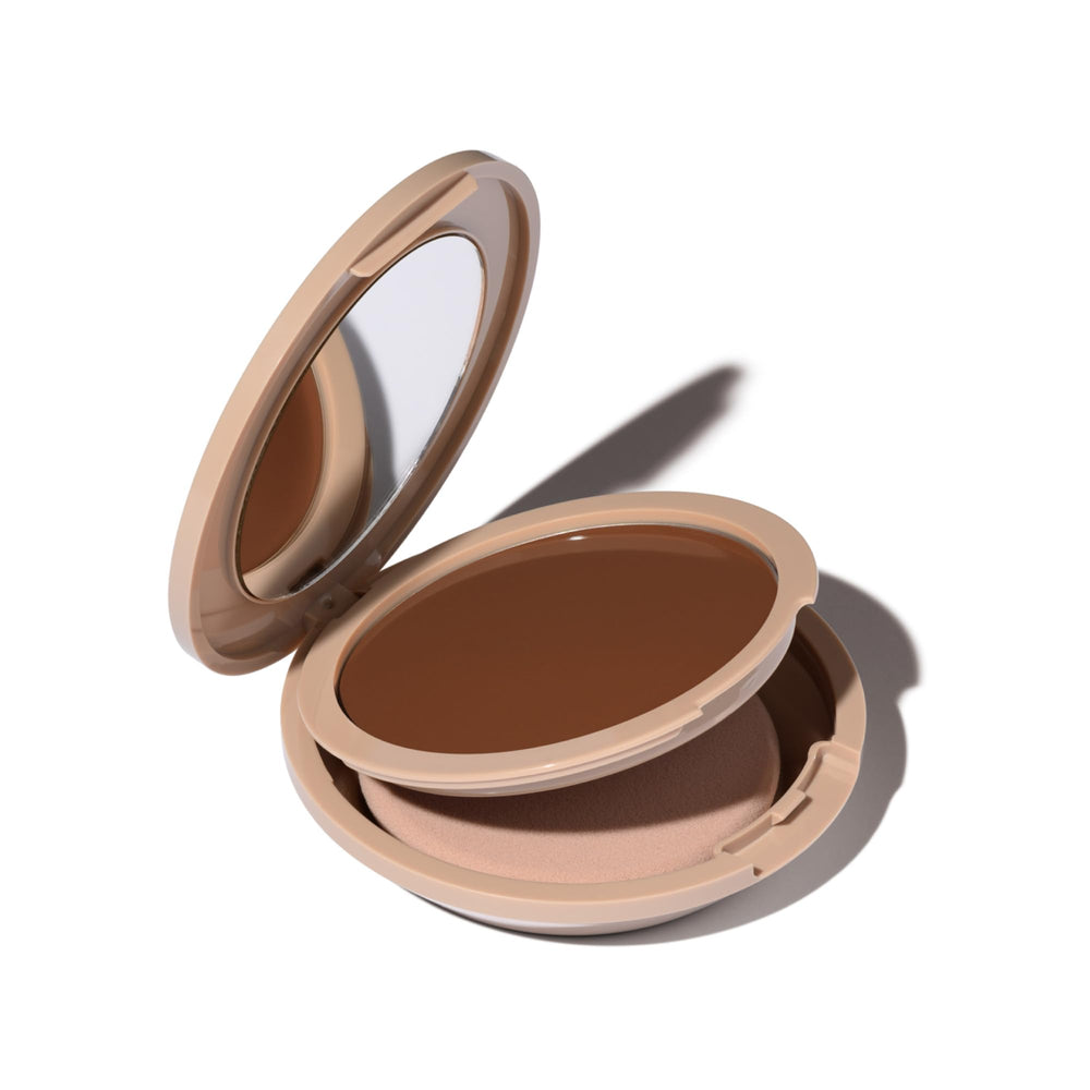 No Makeup Makeup Foundation bottle with pump for quick, precise application.