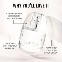 No Makeup Makeup Sheer Jasmine base note close-up aroma depth.
